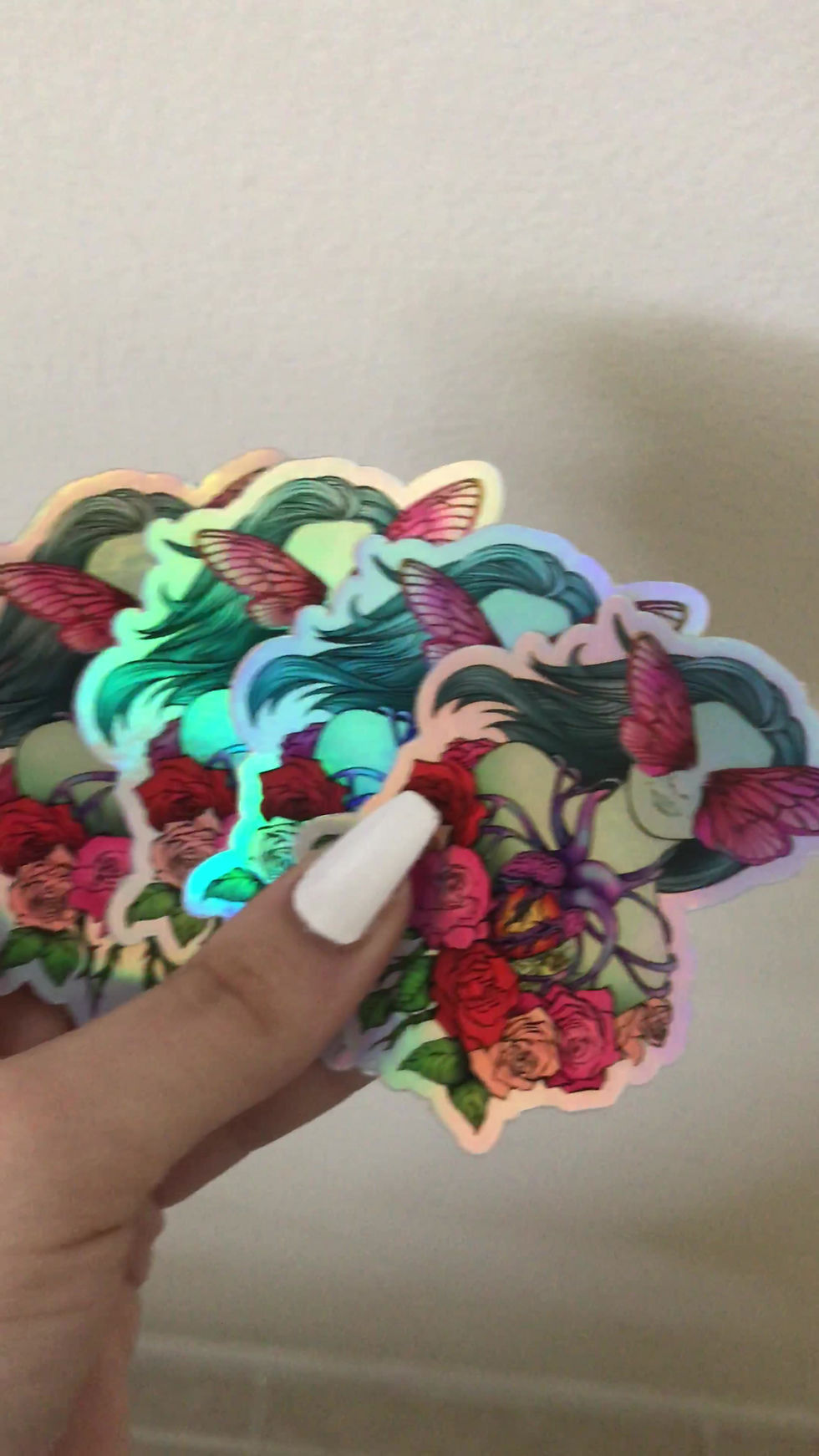 Thumbnail: "Resurrection" Holographic Sticker 2"x3"