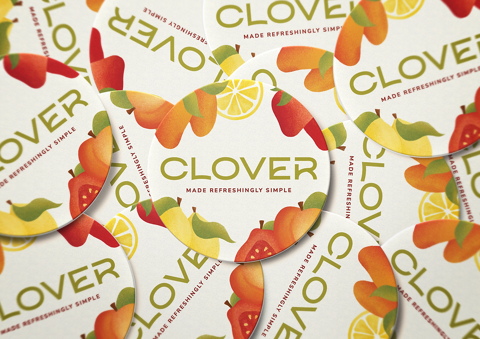 Clover Coasters