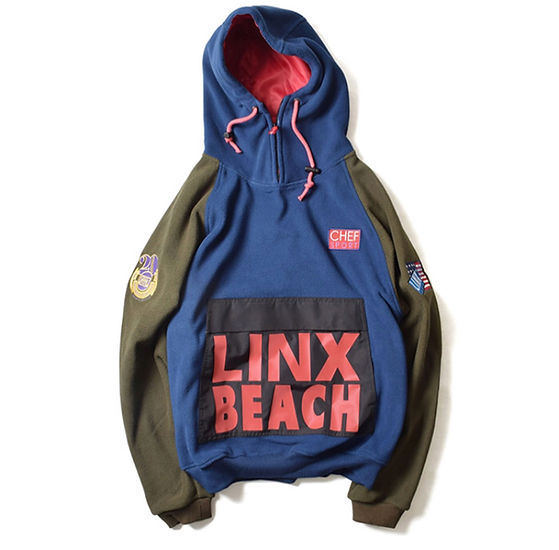 LINX BEACH  リンクス ビーチ Linx Beach MKIII Commemorative Fleece hoodie