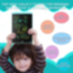 Thumbnail: LCD Writing Tablet for Kids – 8.5 Inch Digital Slate Pad for Drawing & Writing