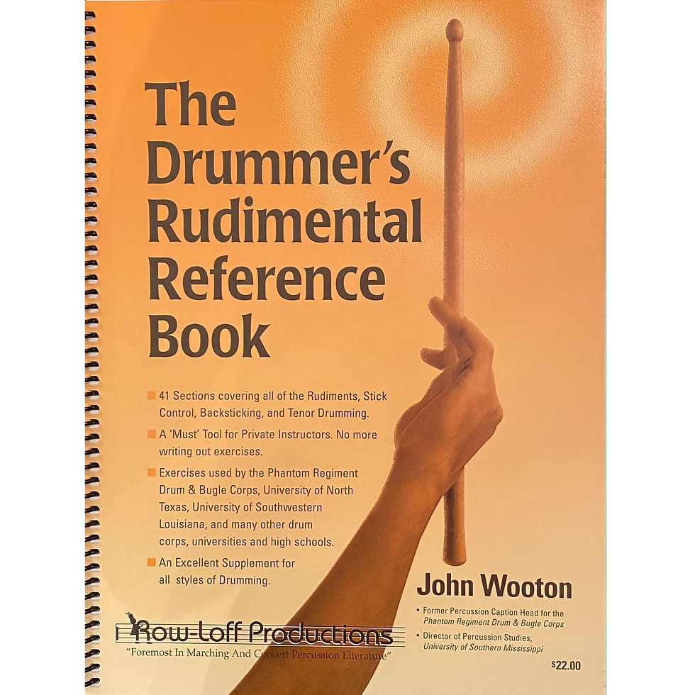 The Drummer's Rudimental Reference Book