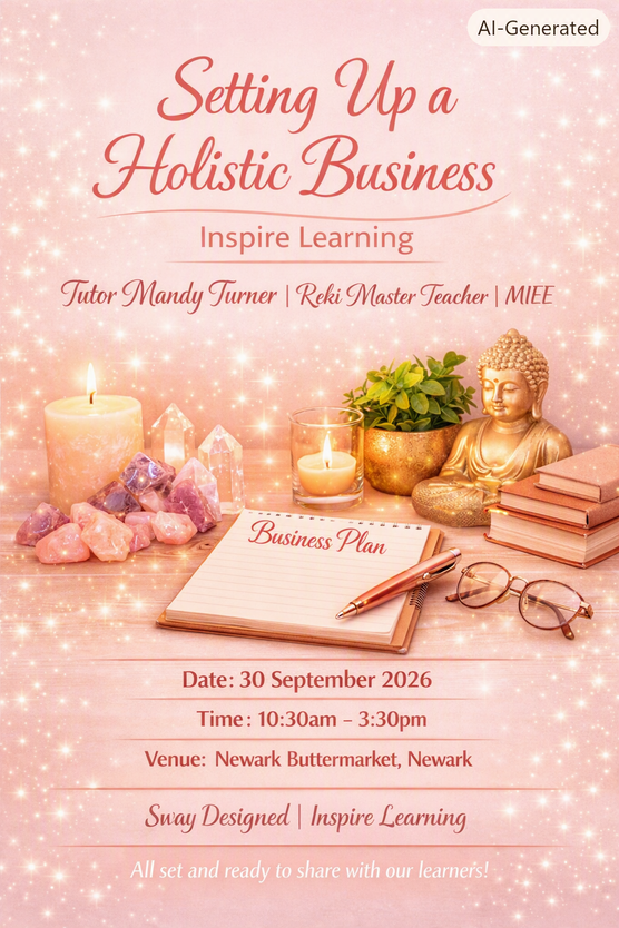 Setting up holistic business Newark Buttermarket