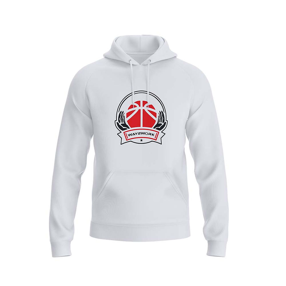 Thumbnail: Way2Work Logo Dri Fit Hoodie