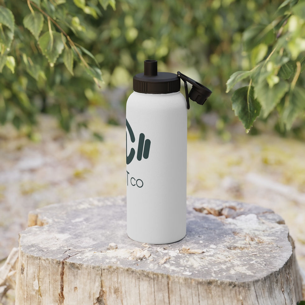 Thumbnail: Stainless Steel Water Bottle, Sports Lid