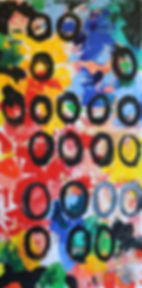 rulli neri su variopinto giallo_12_24x48