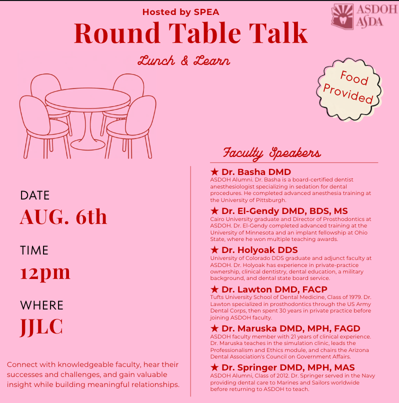 Round Table Talk Lunch & Learn