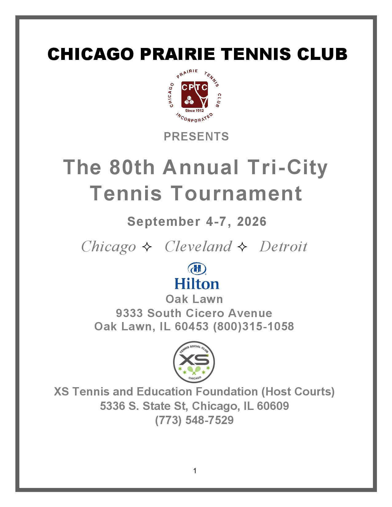 Tri-City Tournament Flyer