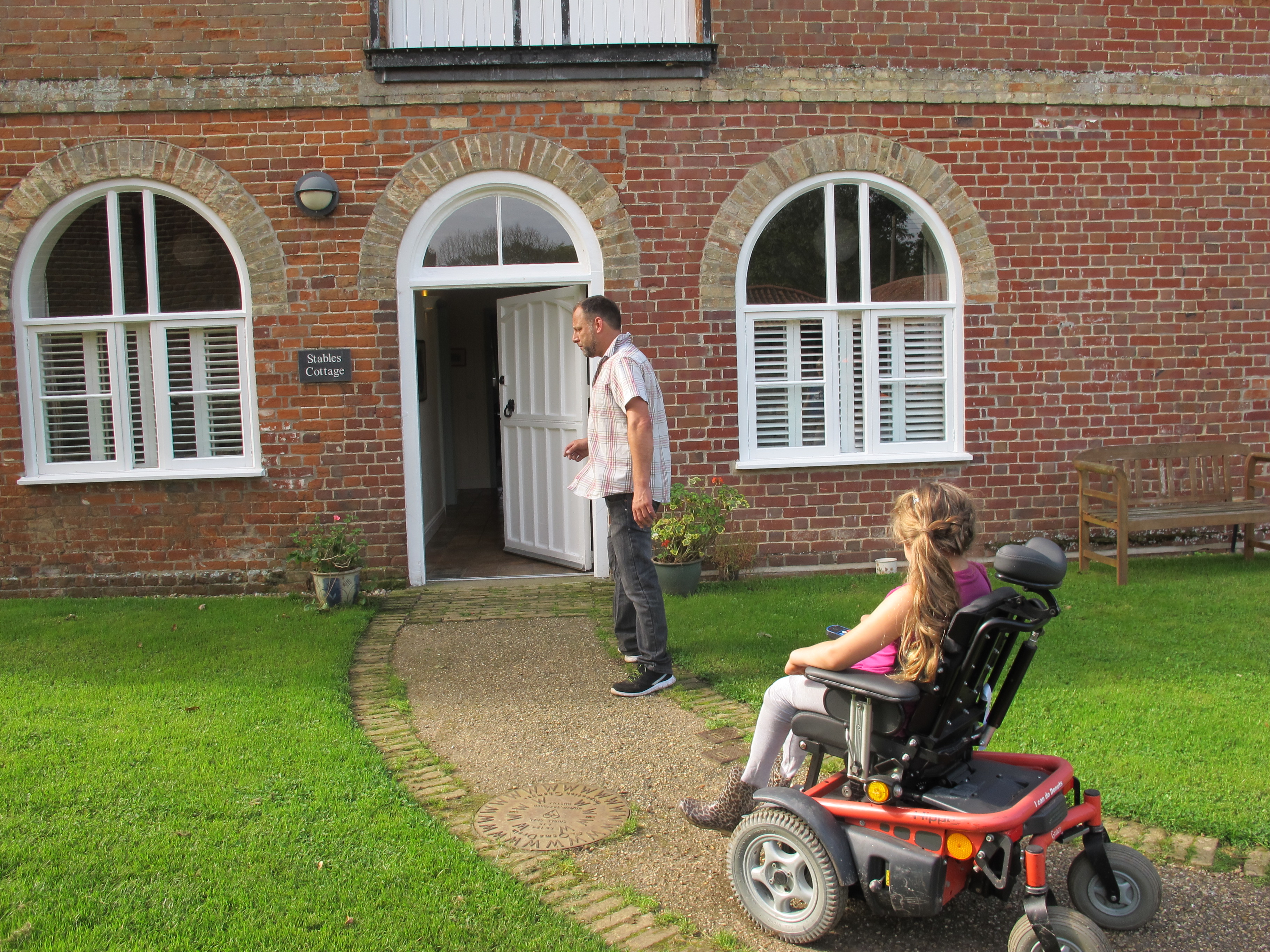 Stables cottage accessible entrance