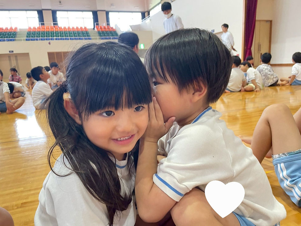 ヒソヒソ・・・ヒソヒソ!うまく届いているかな(*^-^*)