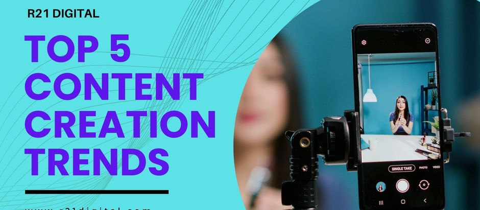 Top 5 Content Creation Trends to Boost Your Brand in 2025 