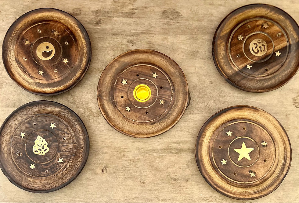 Mango wood incense Holder