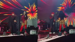 MC Daniel e Gloria Groove se unem no palco pela primeira vez para interpretar “Nunca Mais” ao vivo