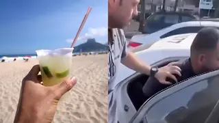 Ambulante cobra R$ 3 mil por caipirinha e é preso em Copacabana