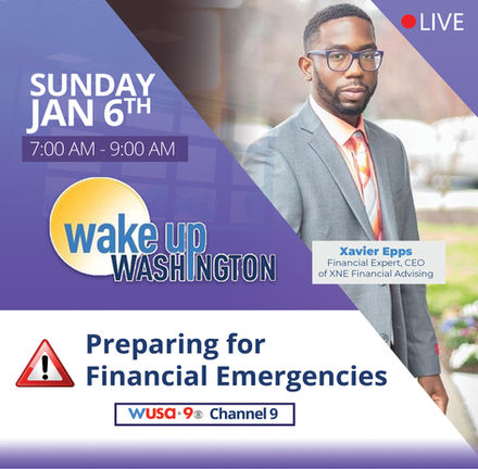 {Client News} Xavier Epps Shared Tips for Preparing for Financial Emergencies