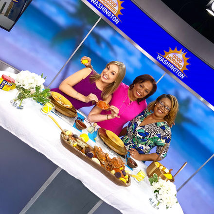 Jay Shares Tips for Hosting a Fun Seafood Feast on Good Morning Washington!