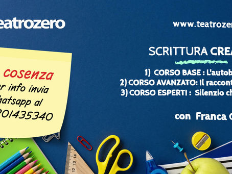 Scrittura Creativa a Cosenza