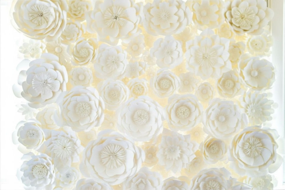 Giant Flowers backdrop