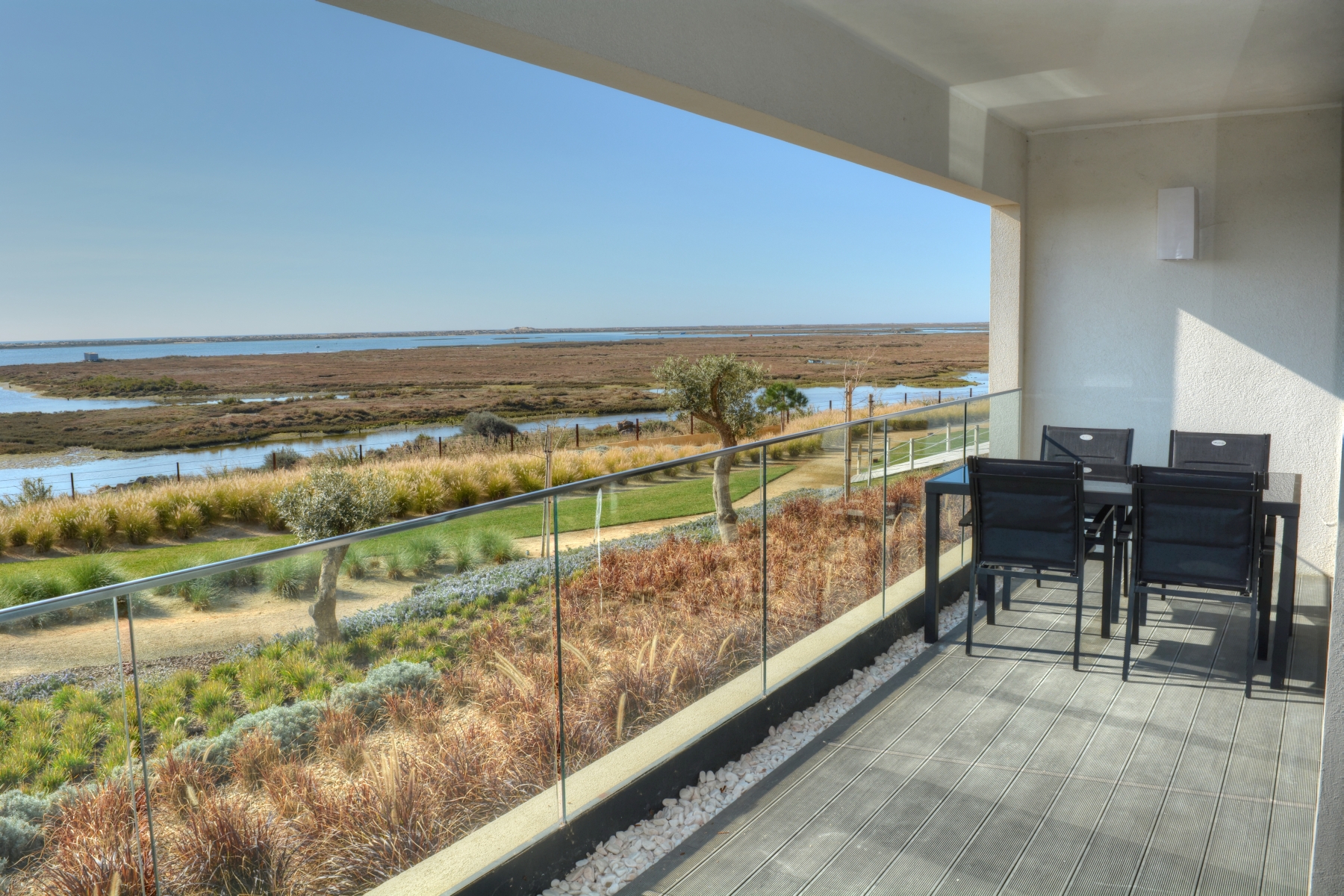 View from terrace