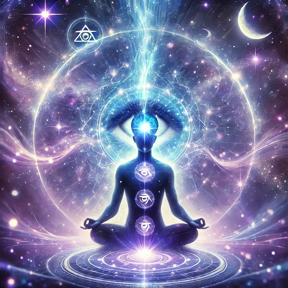 The Third Eye Chakra and Developing Your Psychic Abilities - Reiki Energy Healing