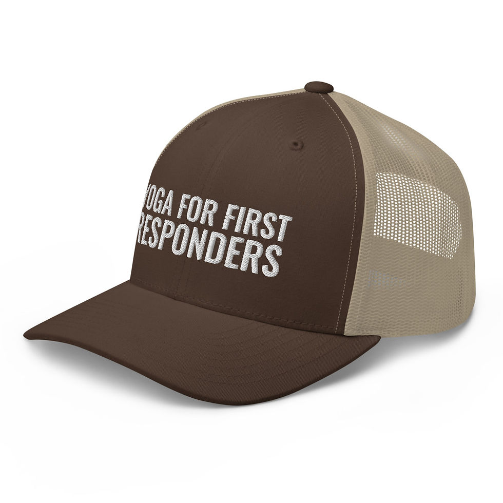 Thumbnail: Yoga For First Responders Trucker Cap