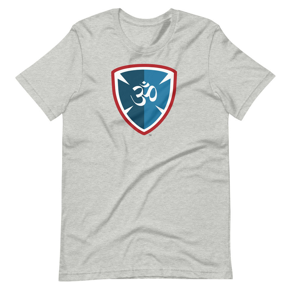 Thumbnail: Yoga For First Responders Shield Short-Sleeve T-Shirt