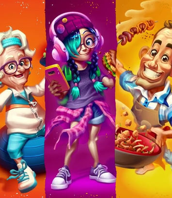 characters / personagens