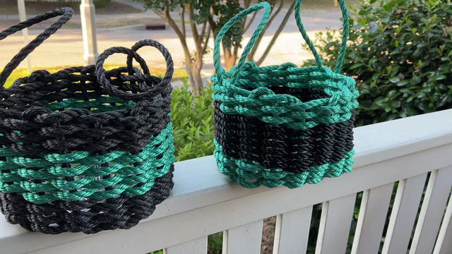 Home | Lolli's Loops Lobster Rope Doormats and baskets