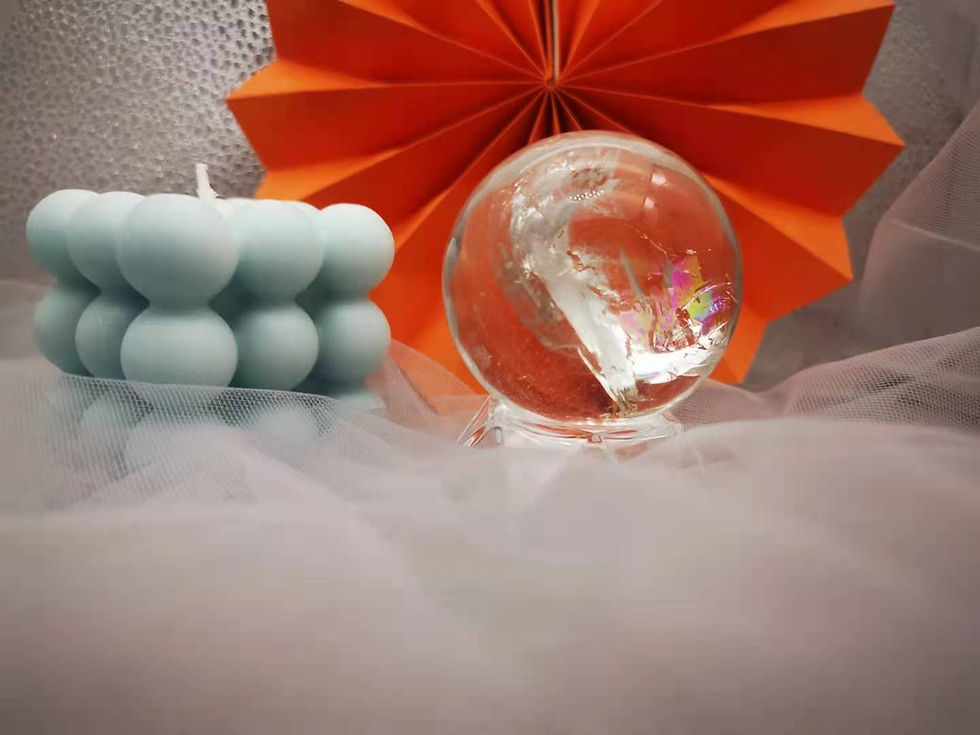 縮圖：Clear Quartz Sphere