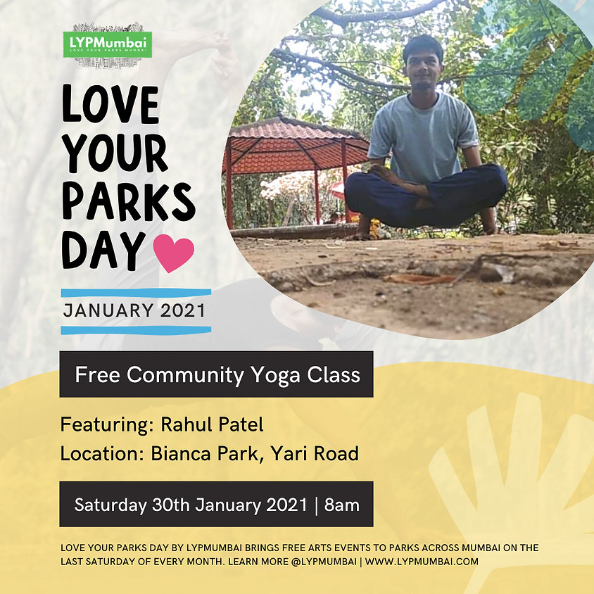 Love Your Parks Day January, Versova