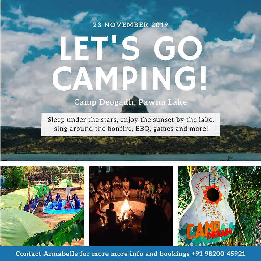 Let's Go Camping at Camp Deogadh, Lake Pawna!