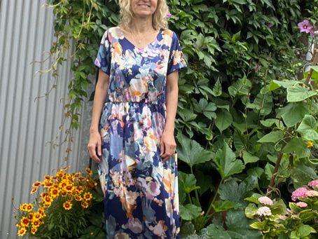 Me Made Mittwoch- Kleid Aria aus Seide