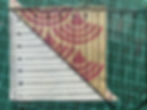 Quiltblock Jakobs Leiter - Scrappy Version Teil 1- Begradigen auf beiden Seiten
