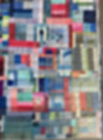 Scrappy Quilt nähen- Wie aus vielen kleinen Stoffschätzen ein Quilt wird - Quilt begradigen
