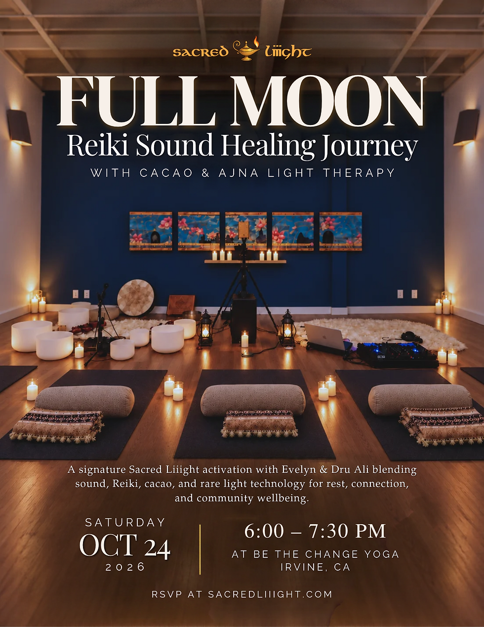 Full Moon Reiki Sound Healing Journey
