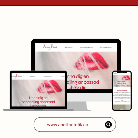 Digitalt skyltfönster /One Page och logga