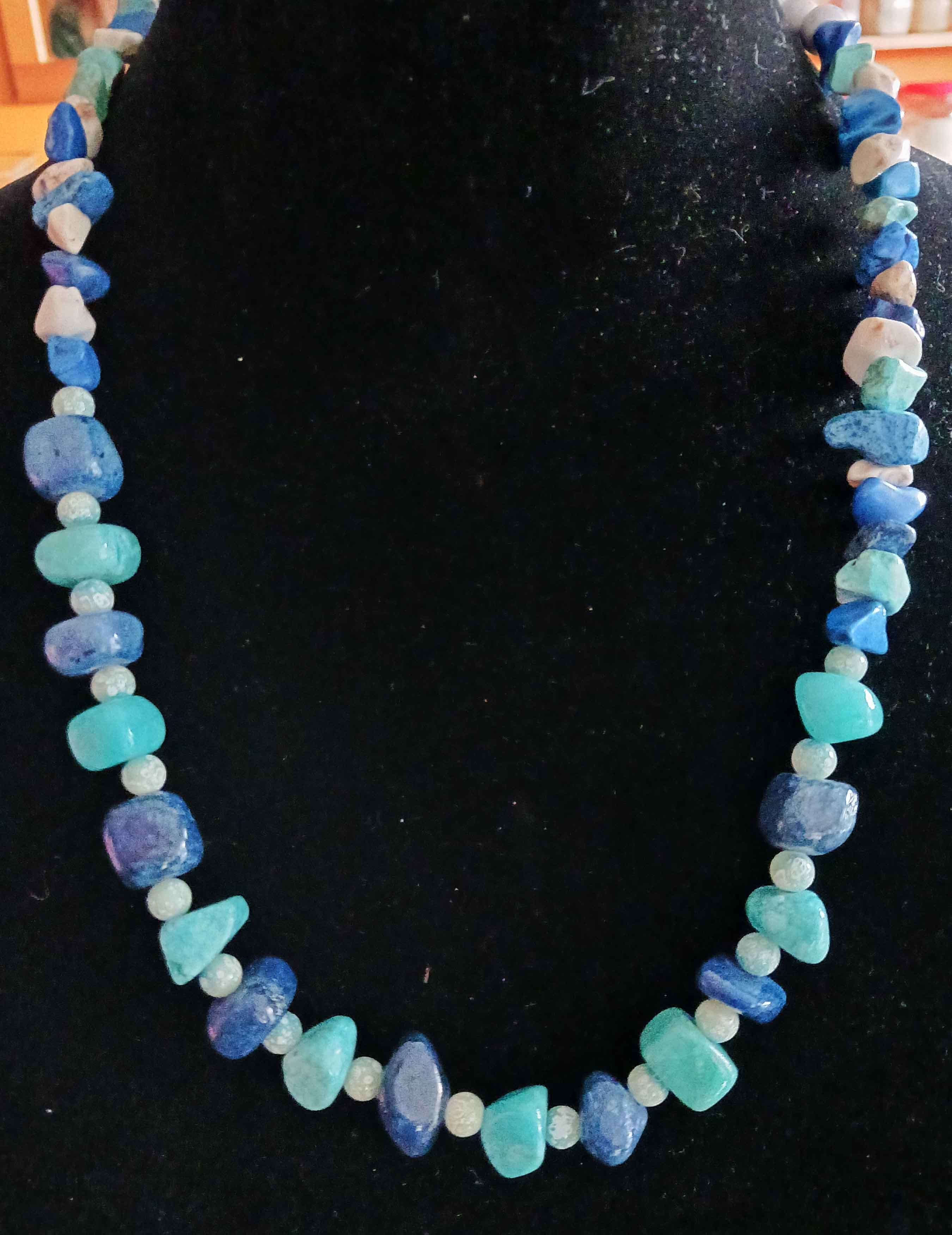 Lapis-Turquoise-Howlite Necklace