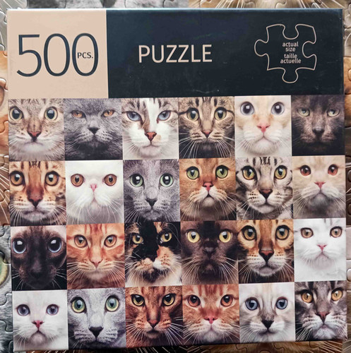 Cat Faces - 500 pc | Woodlands Wildlife S