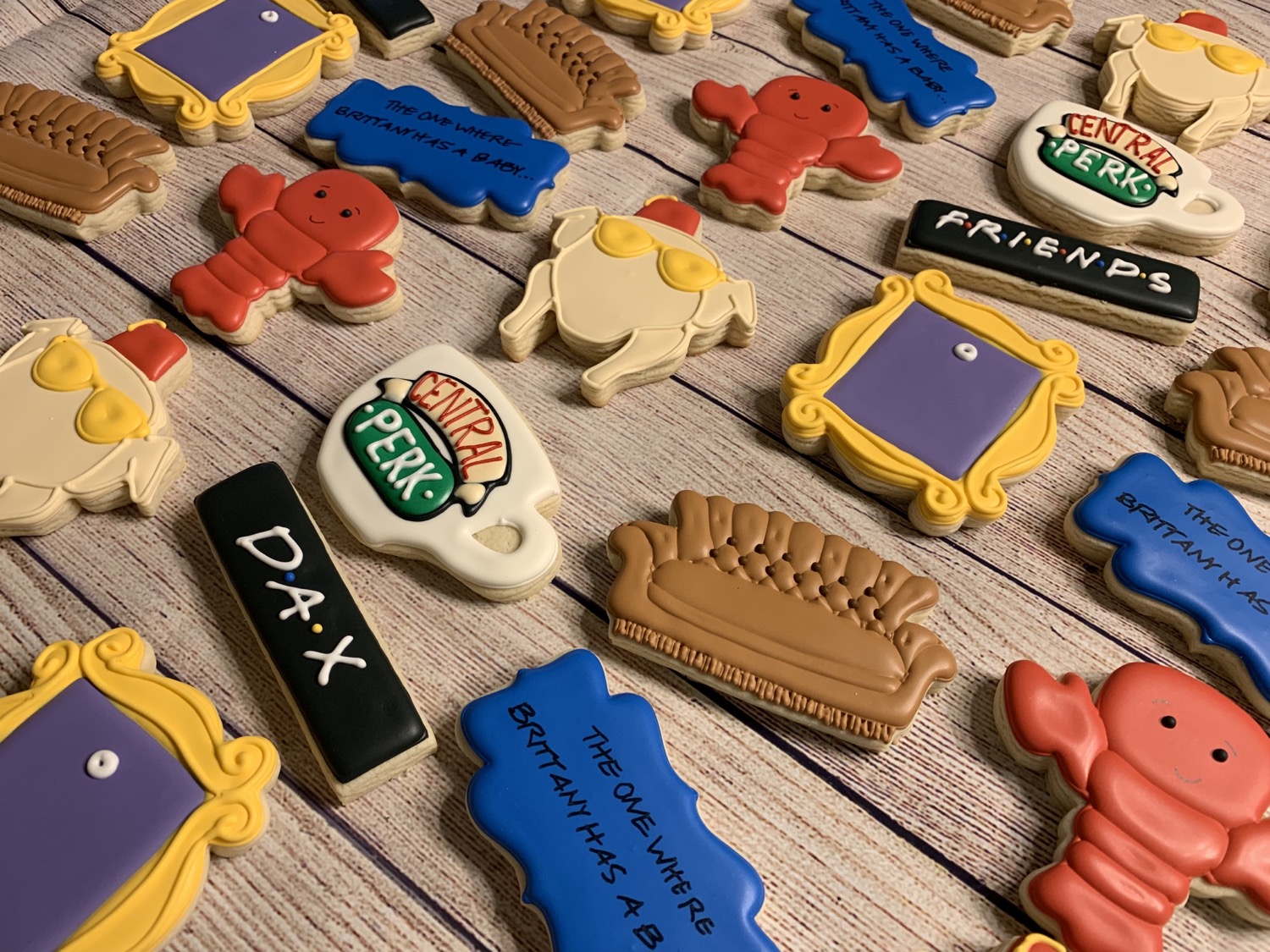 Friends Themed Cookies