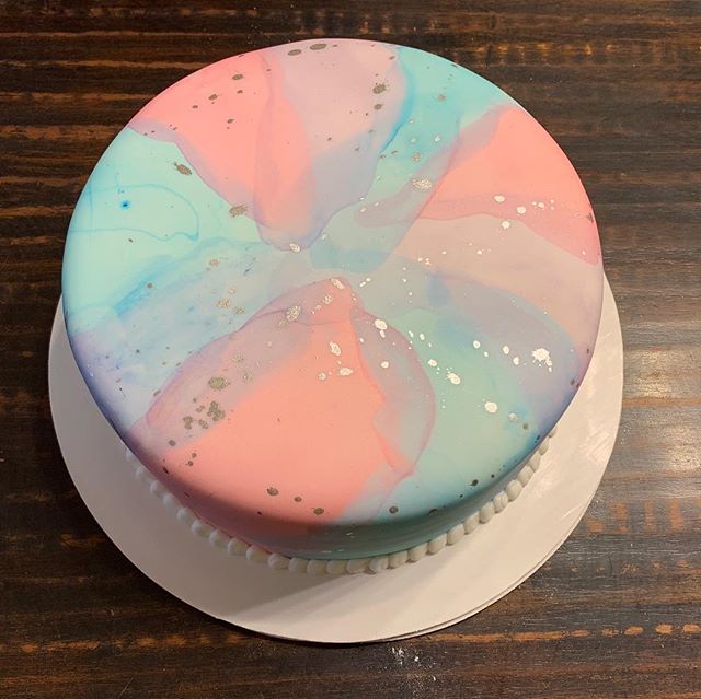 Watercolor Cake