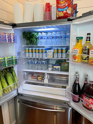 Customized Budget friendly fridge for a traveler and family at Sparrow House in Historic Holy City