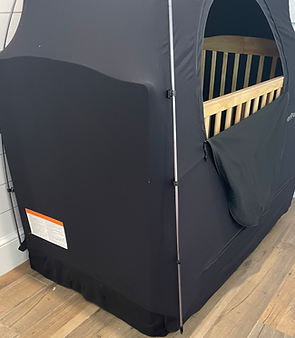 Cozy sleep pod rental for babies and small children in VRBO Charleston vacation homes
