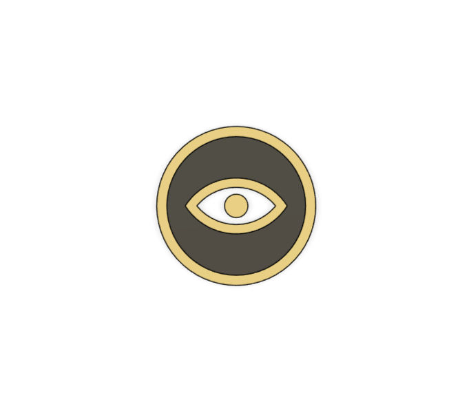 sticker charm eye