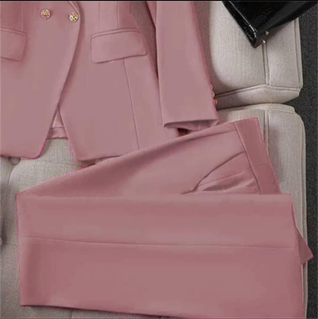 Pink Prestige Blazer/Suit Set