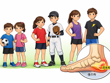 シーバー病は「成長痛」だから仕方ない?