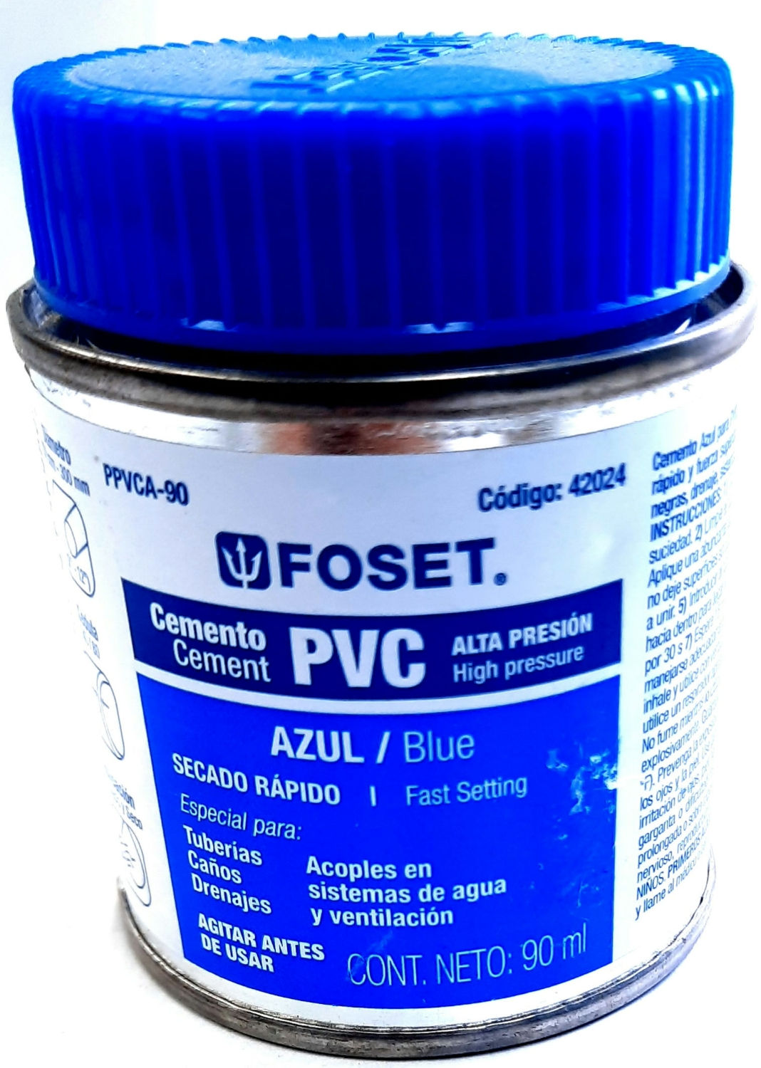 Cemento PVC Azul 90ml