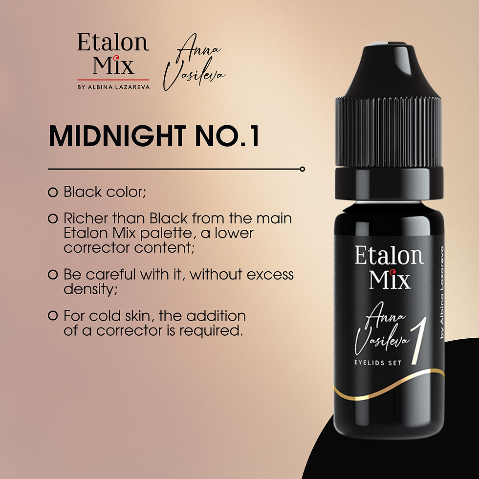 Миниатюра: Eyelids №1 Midnight by Anna Vasileva