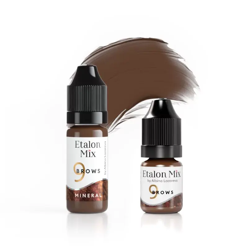 Миниатюра: Etalon Mix Mineral Eyebrows № 09 Sepia