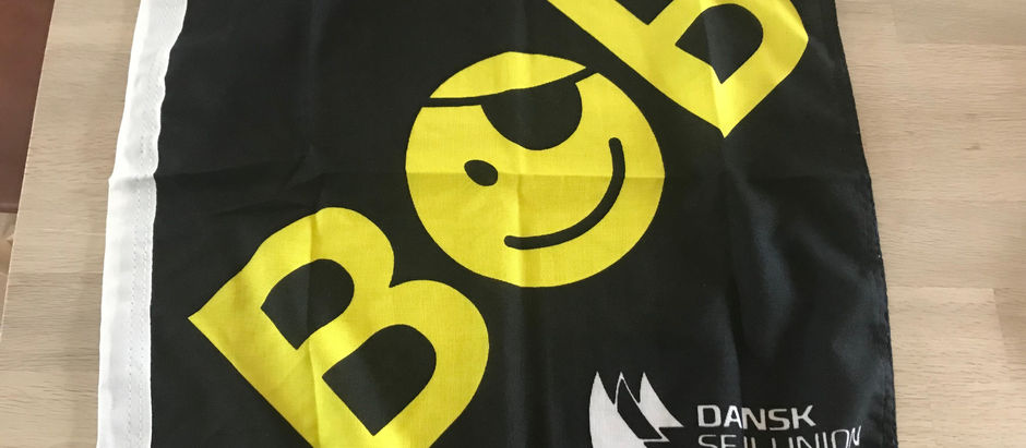 Så har vi endelig fået vores BOB-flag