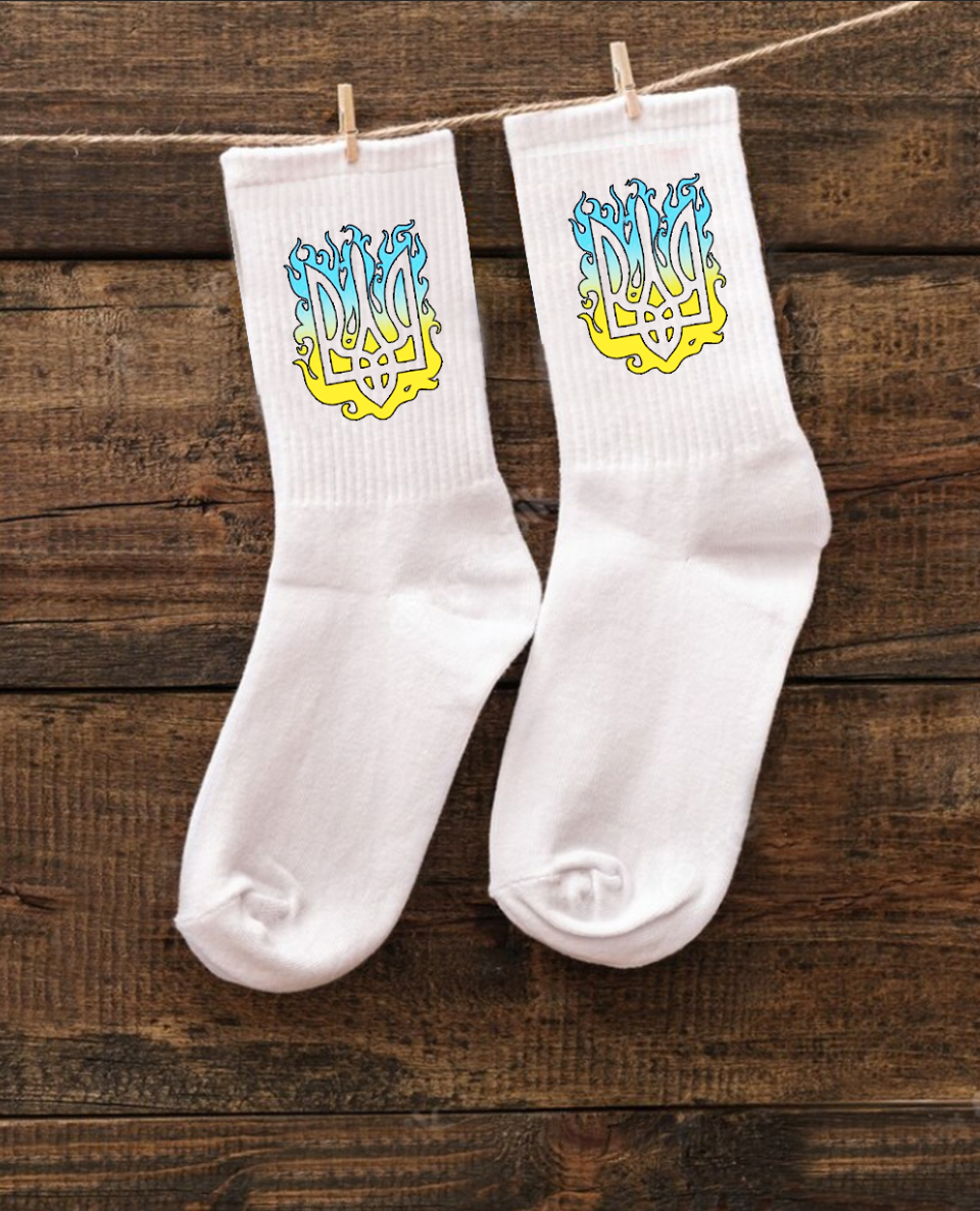 Шкарпетки "Вогняний герб"