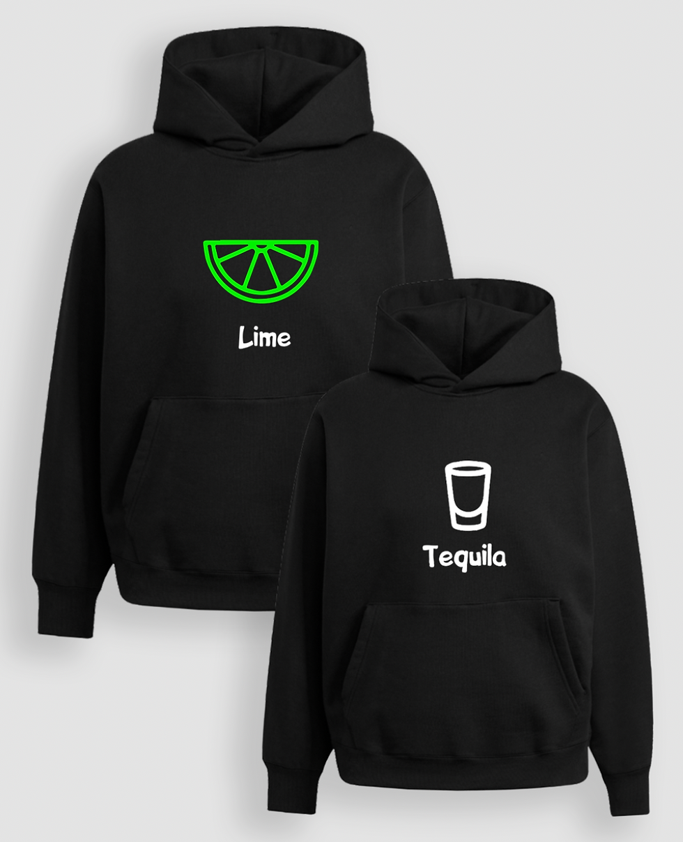 Парні Худі "Lime and tequila"